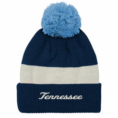Tennessee Titans Outerstuff Youth Modern Fan Cuffed Knit Hat with Pom - Navy sale