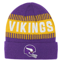 Minnesota Vikings Outerstuff Bright Lights Cuffed Knit Hat - Purple for sale