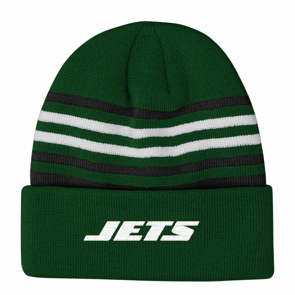 New York Jets Outerstuff Essentials Cuffed Knit Hat - Green sale
