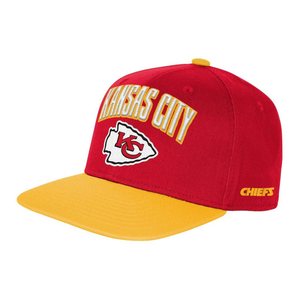 Kansas City Chiefs Outerstuff Preschool Essentials Snapback Hat - Red cheap