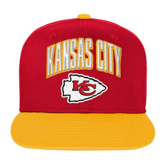 Kansas City Chiefs Outerstuff Preschool Essentials Snapback Hat - Red cheap