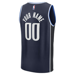 Dallas Mavericks Fast Break Custom Jersey sale - Statement Editi- Navy | Fanatics outlet