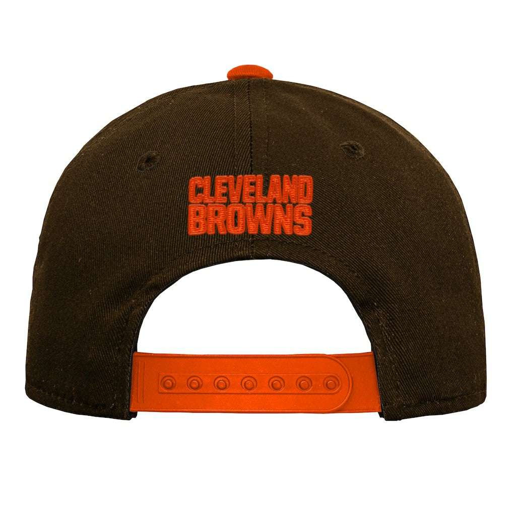 Cleveland Browns Outerstuff Youth Team Pre-Curved Adjustable Hat - Brown discount