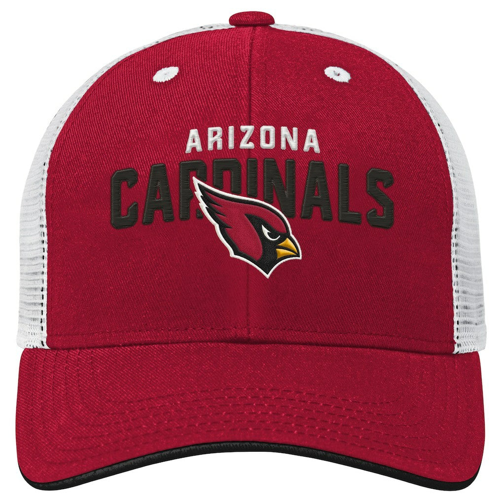 Arizona Cardinals Outerstuff Youth Core Lockup Trucker Adjustable Hat - Cardinal online