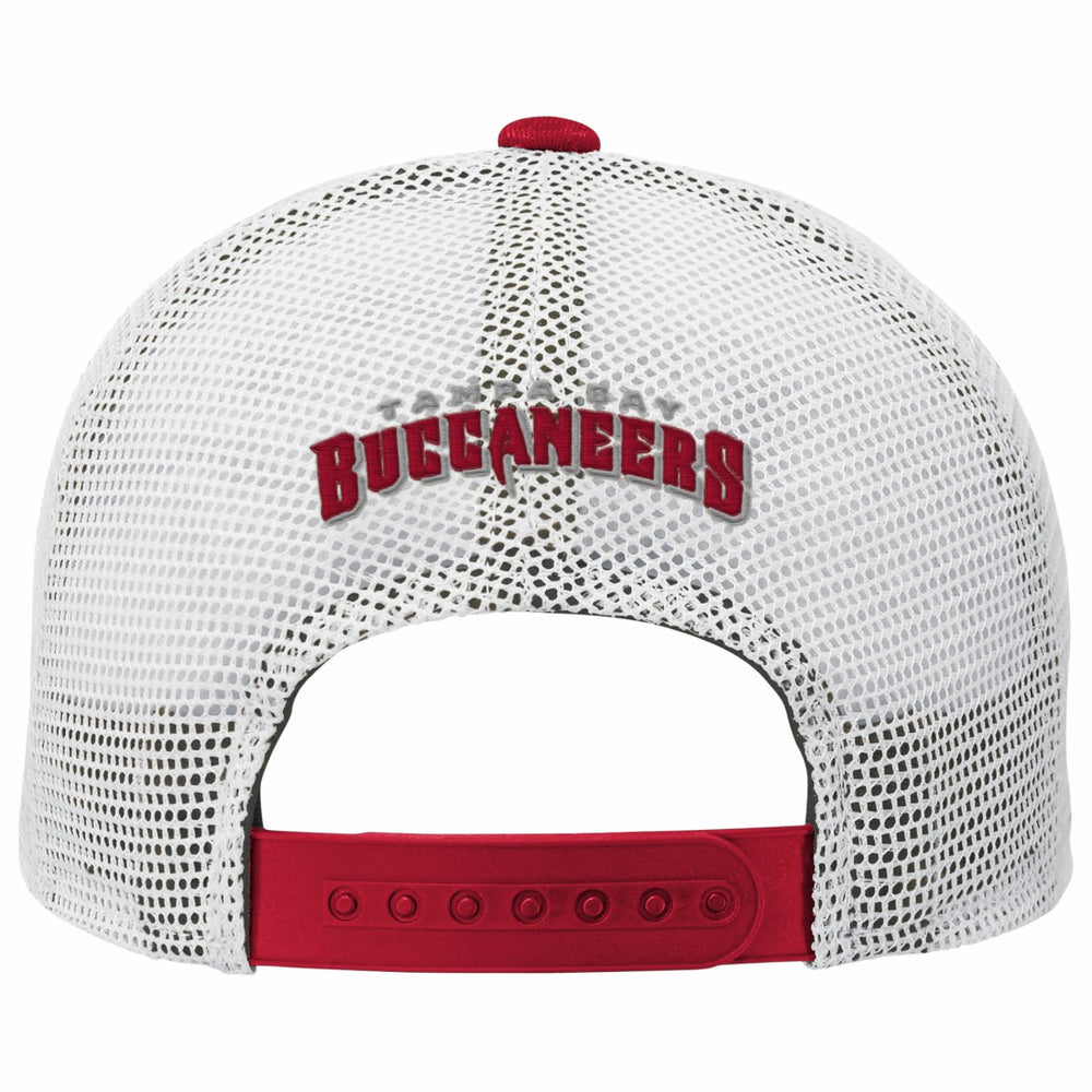 Tampa Bay Buccaneers Outerstuff Youth Core Lockup Trucker Adjustable Hat - Red on sale