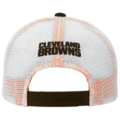 Cleveland Browns Outerstuff Preschool Core Lockup Trucker Adjustable hat - Brown on sale