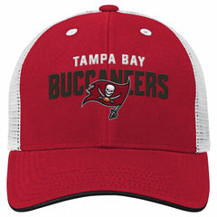 Tampa Bay Buccaneers Outerstuff Preschool Core Lockup Trucker Adjustable hat - Red cheap