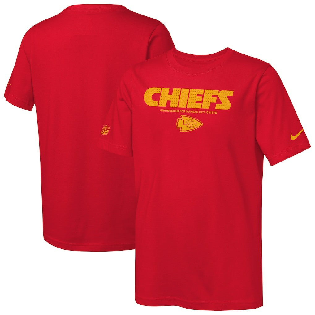 Kansas City Chiefs Youth Sideline Team Issue T-Shirt - Red | Nike discount