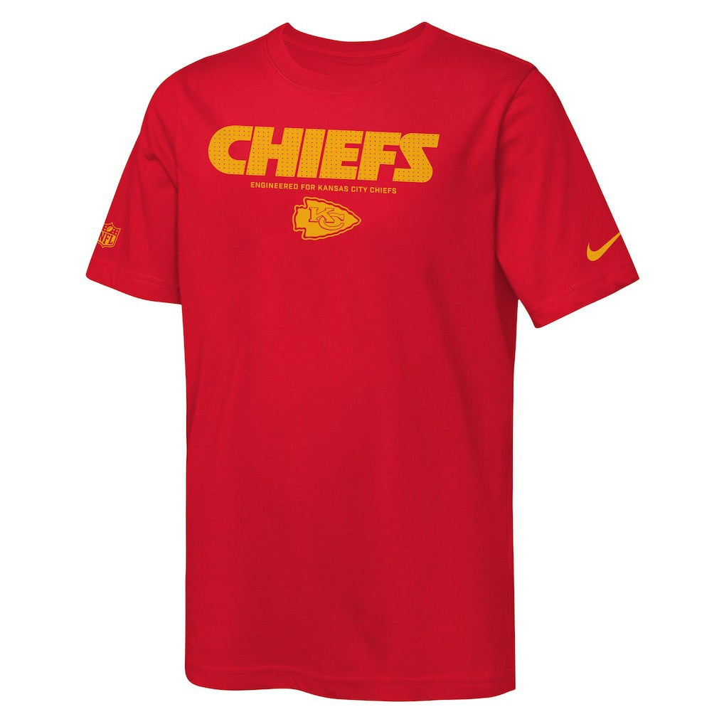Kansas City Chiefs Youth Sideline Team Issue T-Shirt - Red | Nike discount