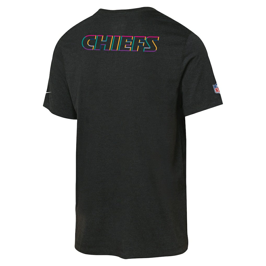 Kansas City Chiefs Youth 2025 NFL Crucial Catch Tri-Blend Dri-FIT T-Shirt - Black | Nike online