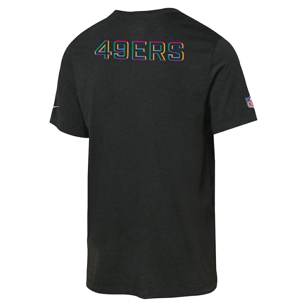 San Francisco 49ers Youth 2025 NFL Crucial Catch Tri-Blend Dri-FIT T-Shirt - Black | Nike sale