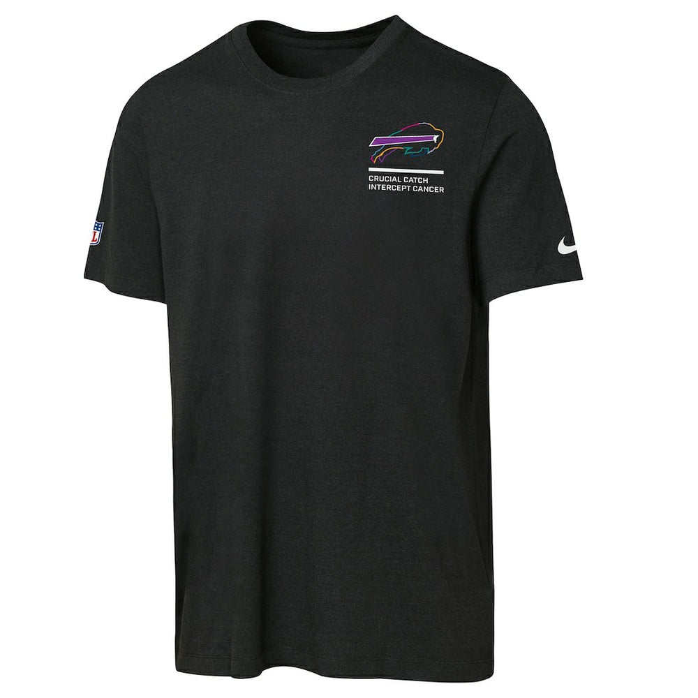 Buffalo Bills Youth 2025 NFL Crucial Catch Tri-Blend Dri-FIT T-Shirt - Black | Nike sale