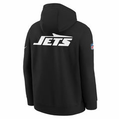 New York Jets Youth Sideline Club Fleece Hoodie - Black | Nike sale