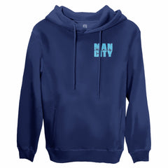 Manchester City 1863FC Wordmark Fleece Pullover Hoodie - Navy shop