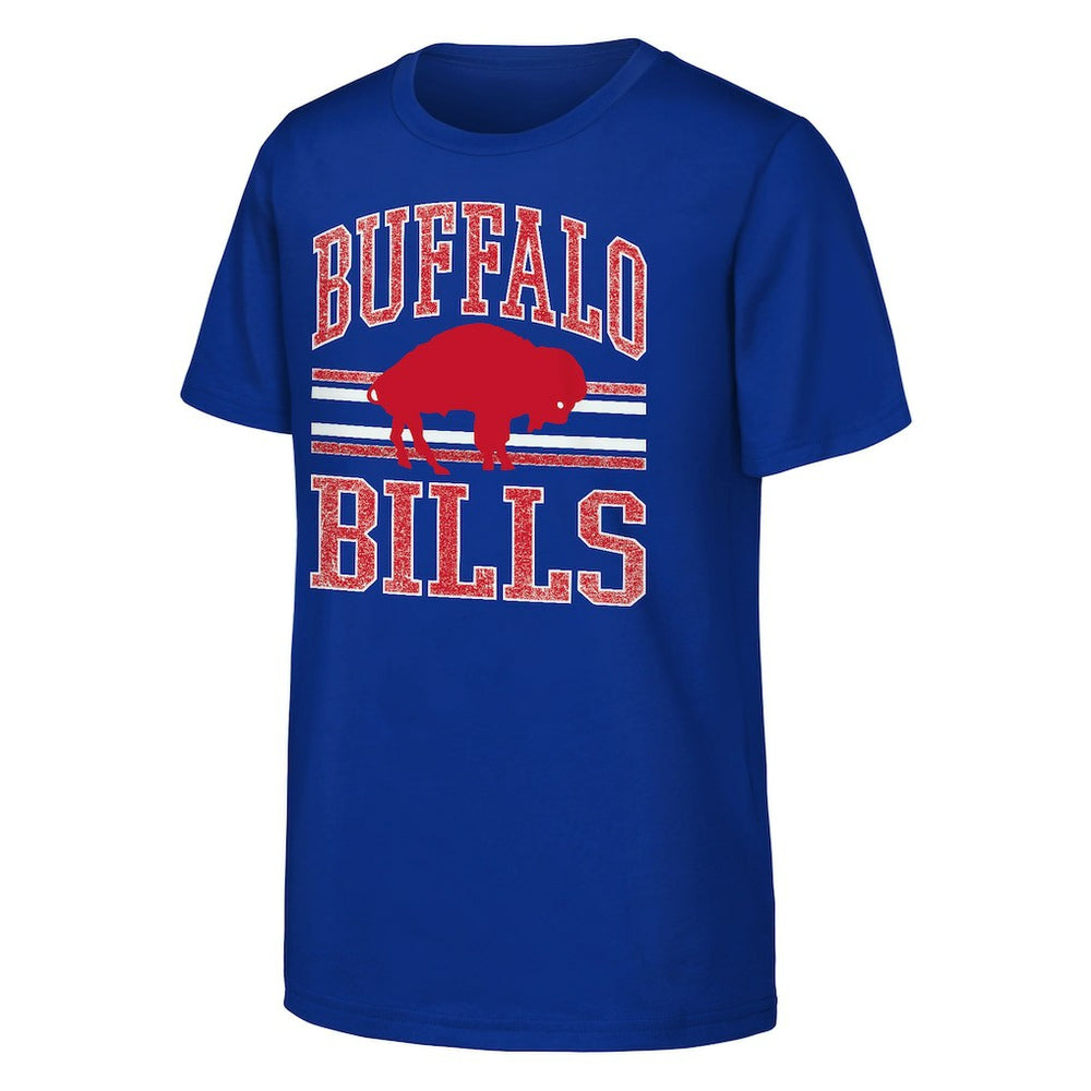 Buffalo Bills Outerstuff Youth Thrift Style T-Shirt - Royal cheap