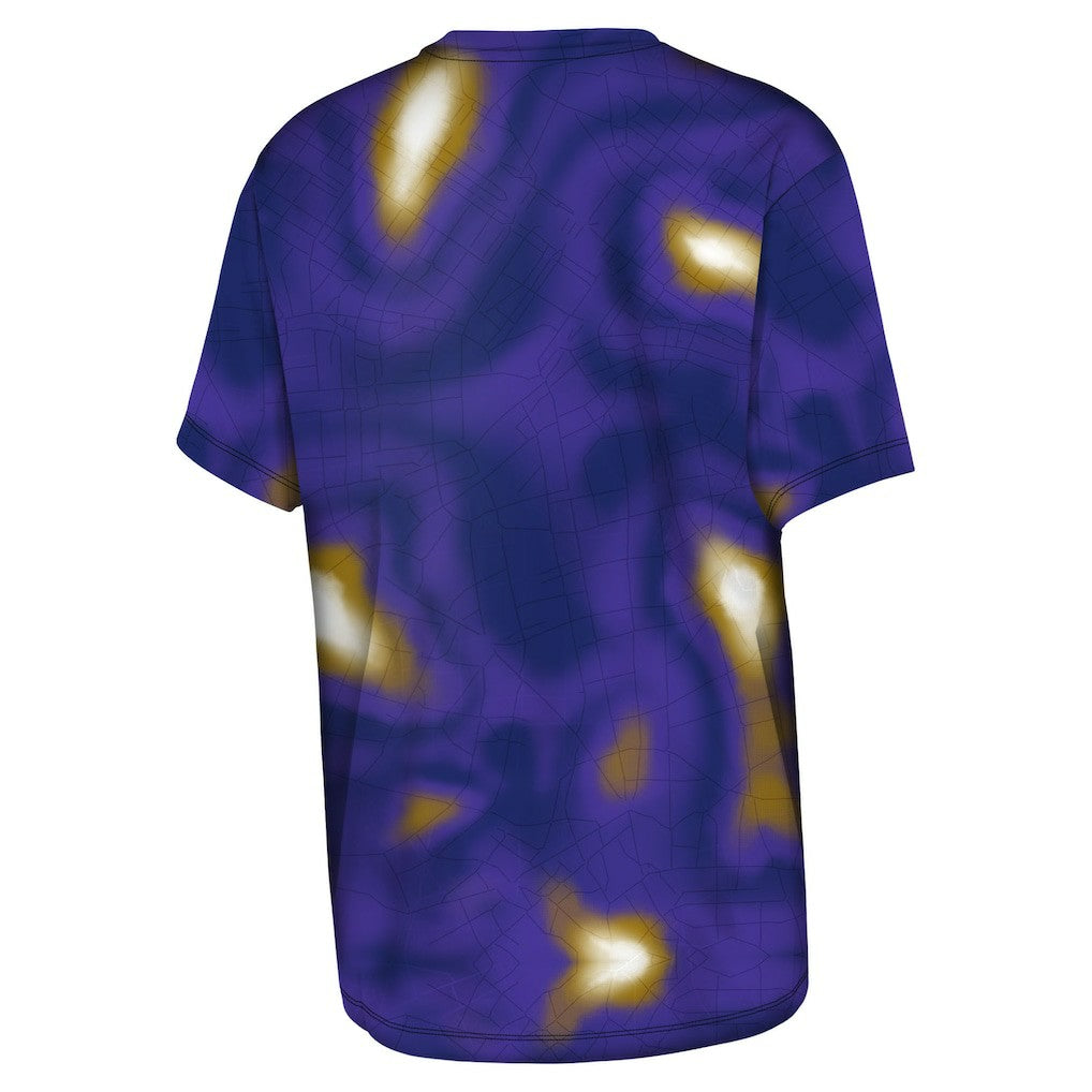Baltimore Ravens Outerstuff Youth End Zone Dri-Tek T-Shirt - Purple on sale