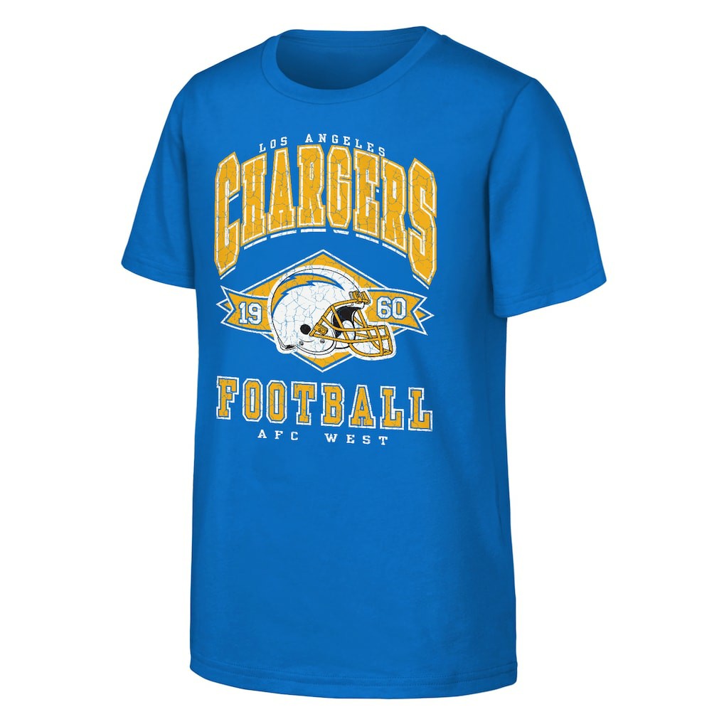 Los Angeles Chargers Outerstuff Youth Kick Off T-Shirt - Powder Blue cheap