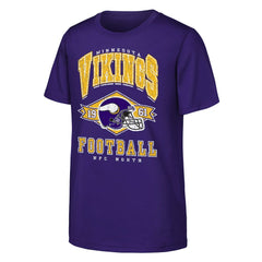 Minnesota Vikings Outerstuff Youth Kick Off T-Shirt - Purple on sale