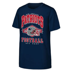 New England Patriots Outerstuff Youth Kick Off T-Shirt - Navy outlet