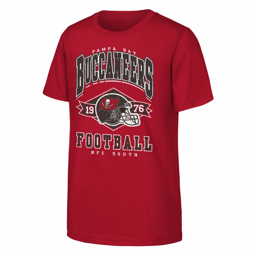 Tampa Bay Buccaneers Outerstuff Youth Kick Off T-Shirt - Red on sale
