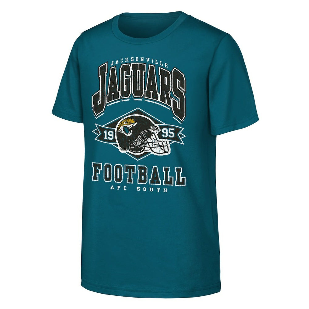 Jacksonville Jaguars Outerstuff Youth Kick Off T-Shirt - Teal online