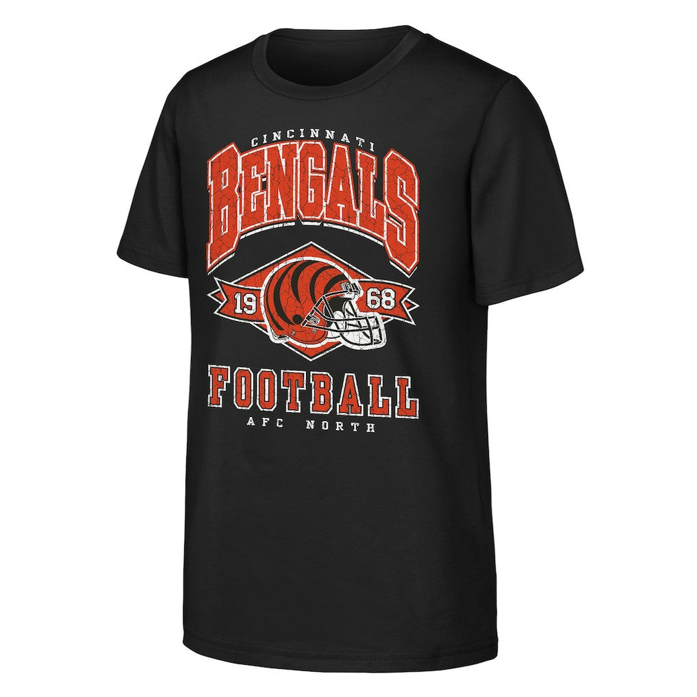 Cincinnati Bengals Outerstuff Youth Kick Off T-Shirt - Black sale