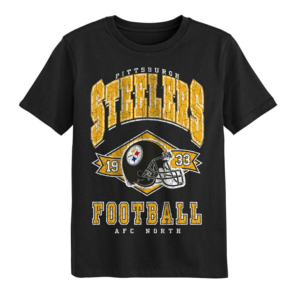Pittsburgh Steelers Outerstuff Preschool Kick Off T-Shirt - Black discount