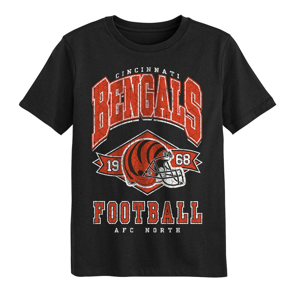 Cincinnati Bengals Outerstuff Preschool Kick Off T-Shirt - Black sale