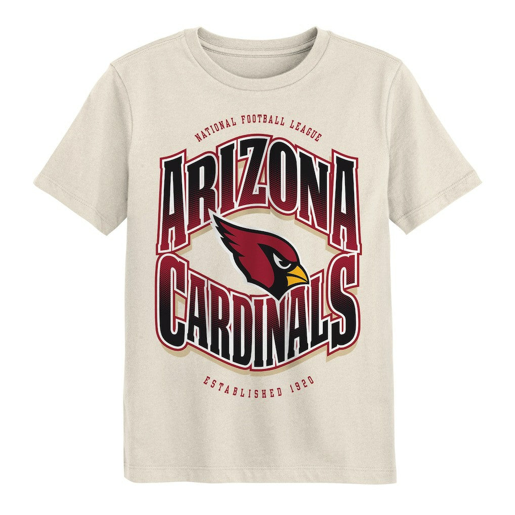 Arizona Cardinals Outerstuff Youth Huddle T-Shirt - Cream discount