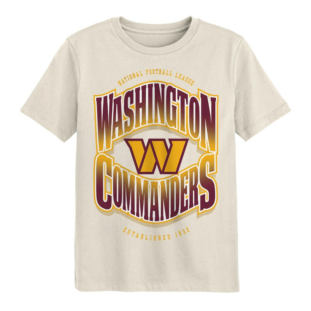 Washington Commanders Outerstuff Youth Huddle T-Shirt - Cream online