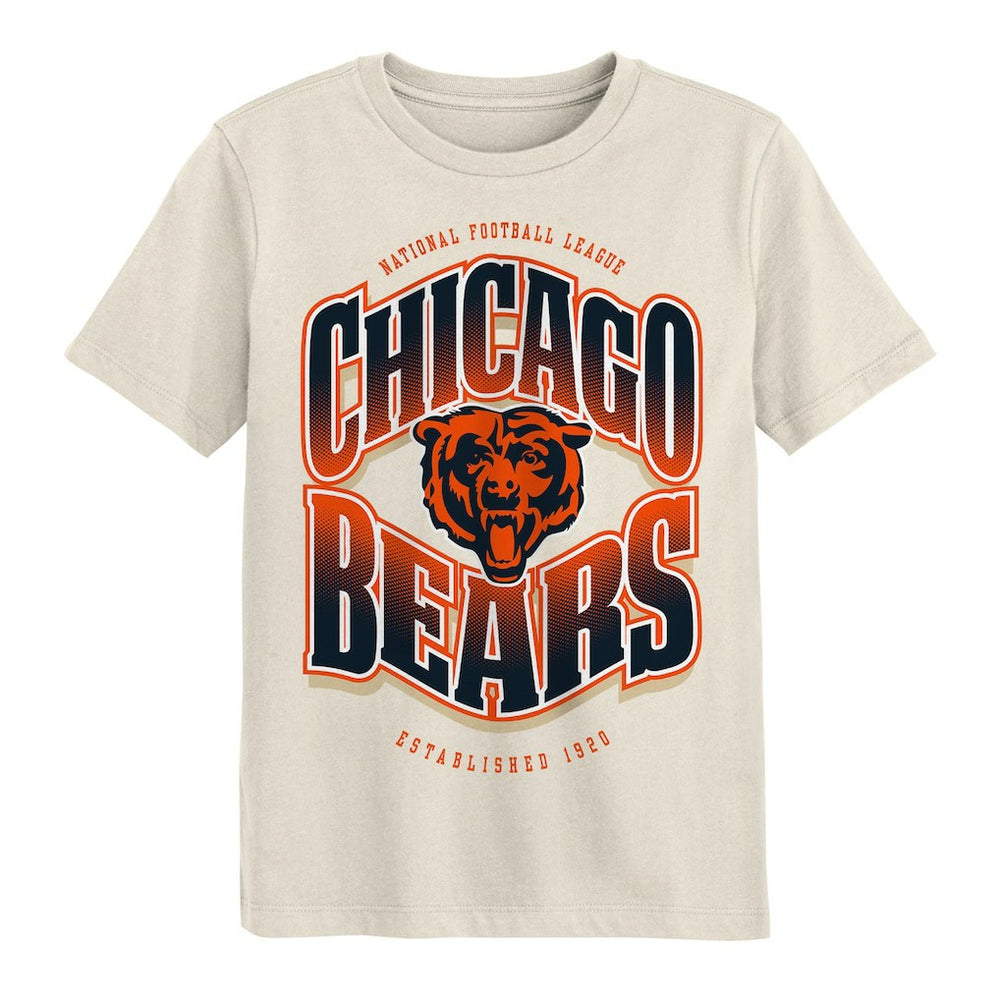 Chicago Bears Outerstuff Youth Huddle T-Shirt - Cream discount