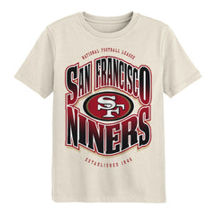 San Francisco 49ers Outerstuff Youth Huddle T-Shirt - Cream online