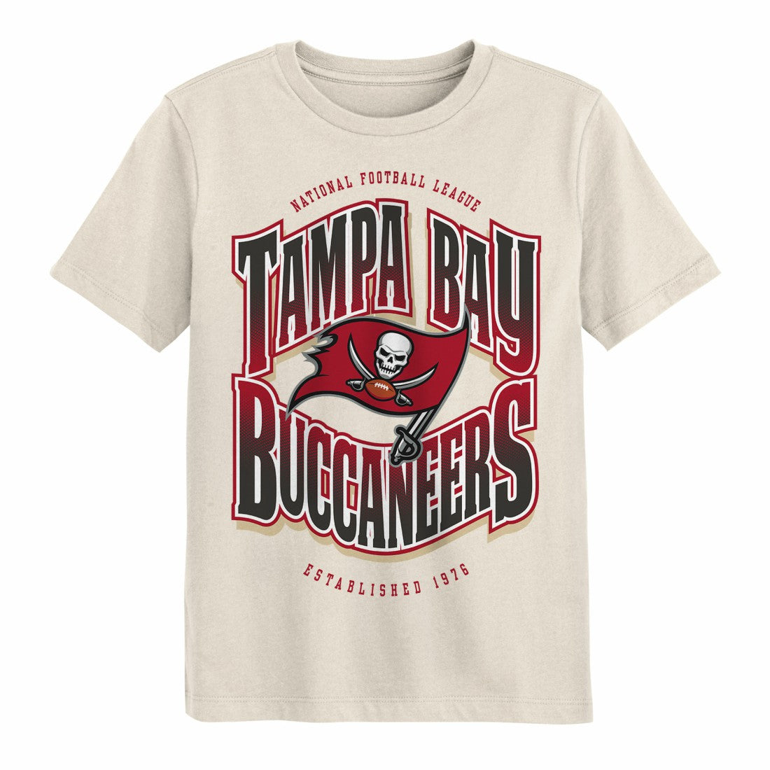 Tampa Bay Buccaneers Outerstuff Youth Huddle T-Shirt - Cream online