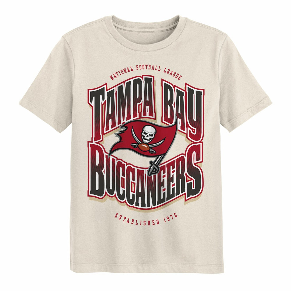 Tampa Bay Buccaneers Outerstuff Youth Huddle T-Shirt - Cream online