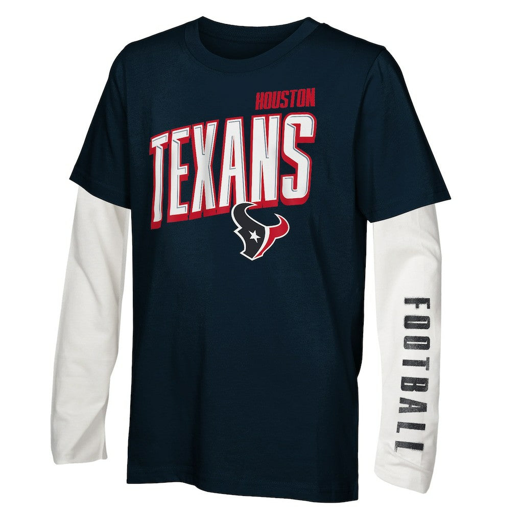 Houston Texans Outerstuff Youth The Mix Combo T-Shirt Set outlet