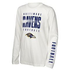 Baltimore Ravens Outerstuff Youth The Mix Combo T-Shirt Set discount