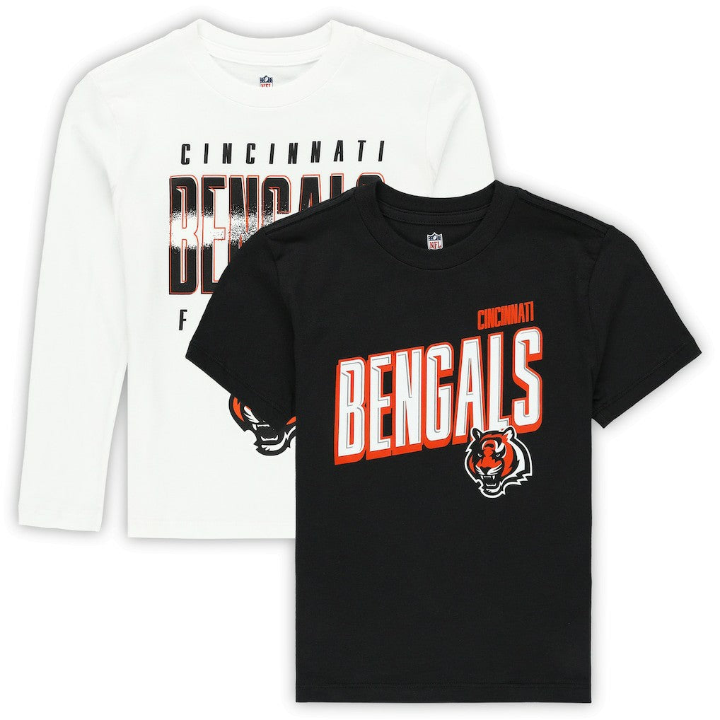 Cincinnati Bengals Outerstuff Preschool The Mix Combo T-Shirt Set cheap