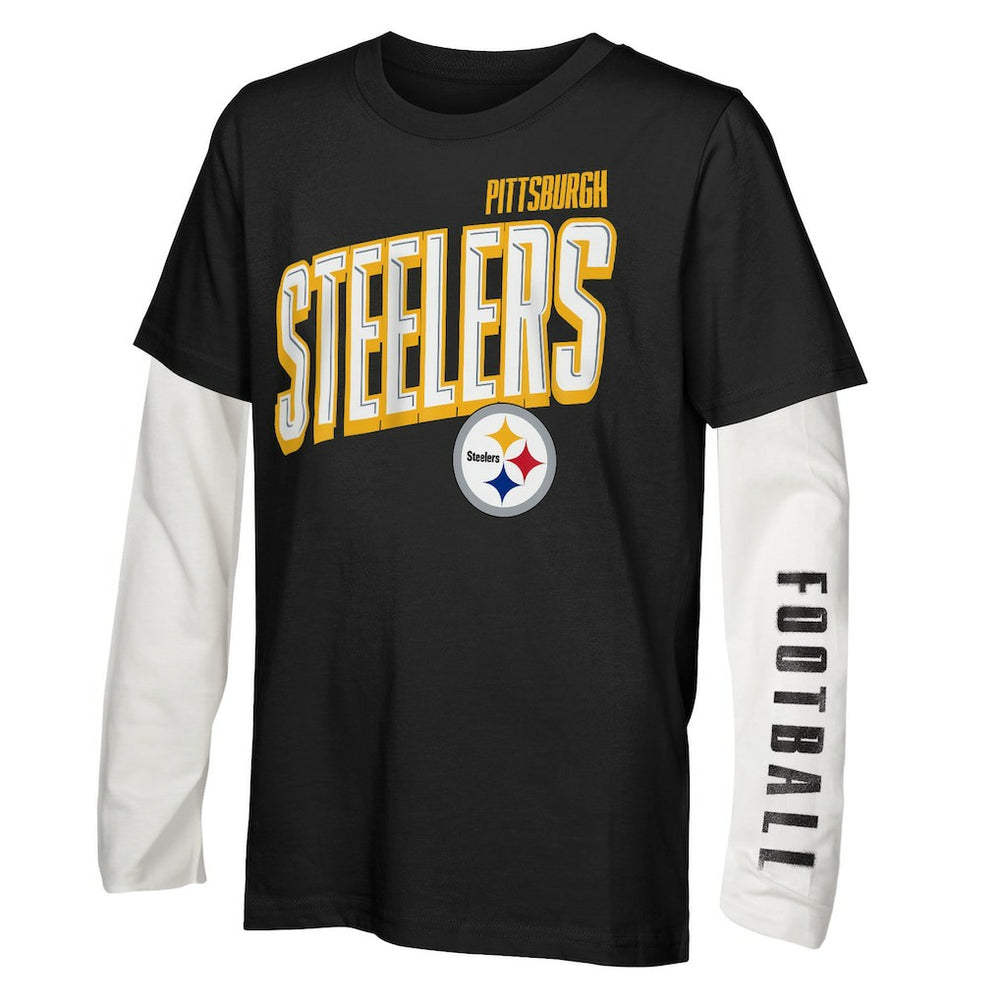 Pittsburgh Steelers Outerstuff Preschool The Mix Combo T-Shirt Set sale