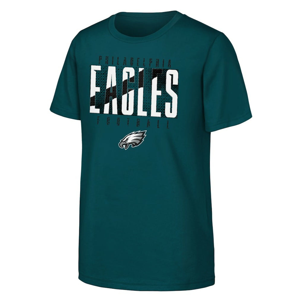 Philadelphia Eagles Outerstuff Youth Posterize T-Shirt - Green on sale