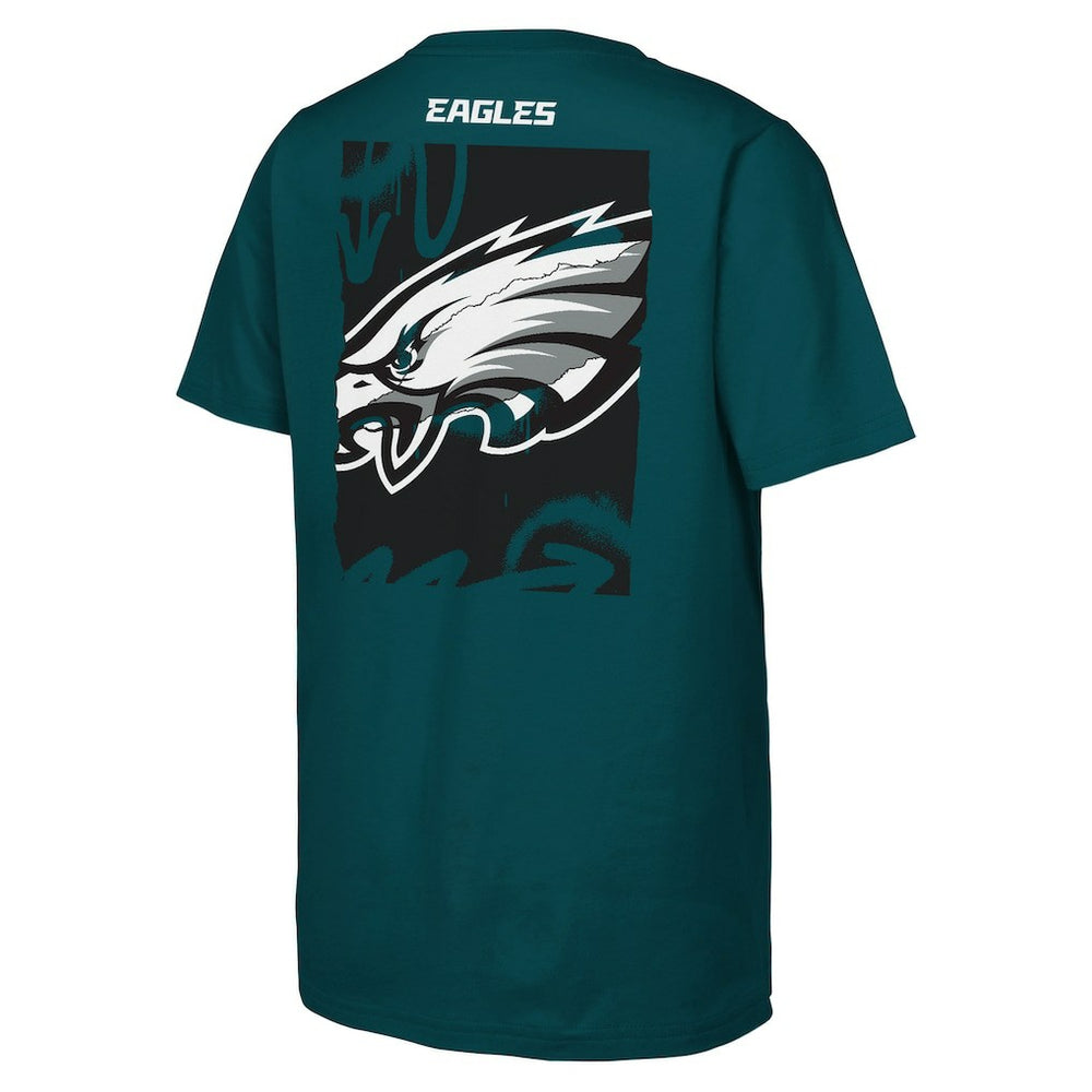 Philadelphia Eagles Outerstuff Youth Posterize T-Shirt - Green on sale