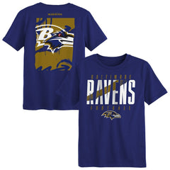 Baltimore Ravens Outerstuff Preschool Posterize T-Shirt - Purple online