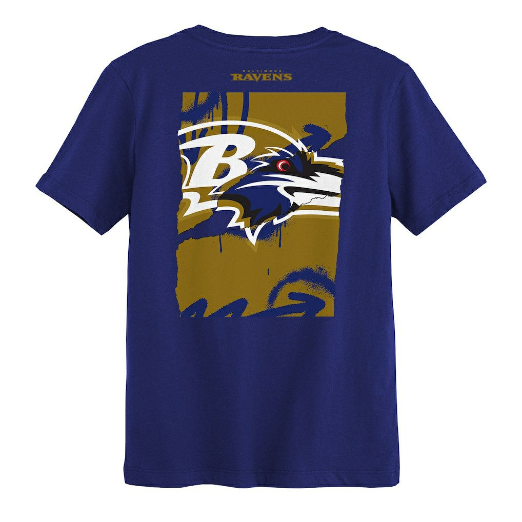 Baltimore Ravens Outerstuff Preschool Posterize T-Shirt - Purple online