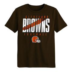 Cleveland Browns Outerstuff Preschool Posterize T-Shirt - Brown cheap
