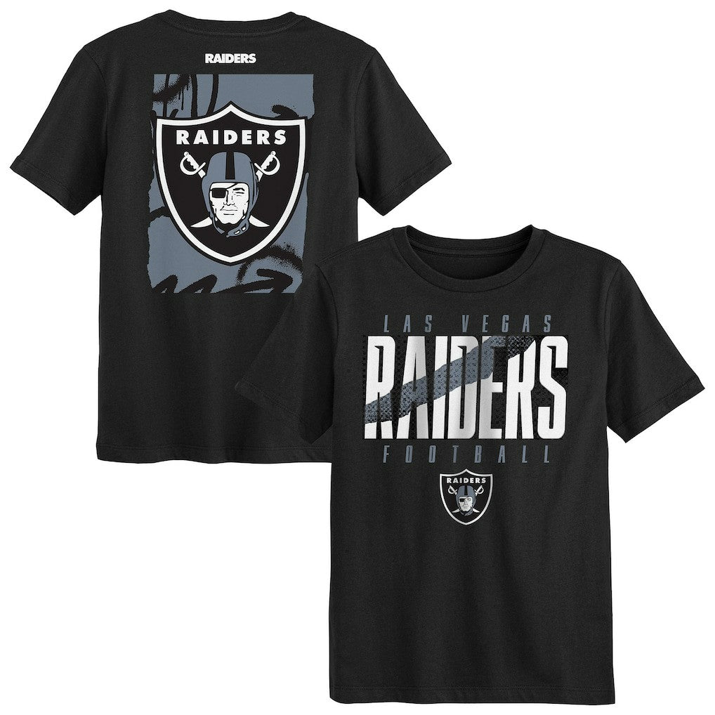 Las Vegas Raiders Outerstuff Preschool Posterize T-Shirt - Black cheap