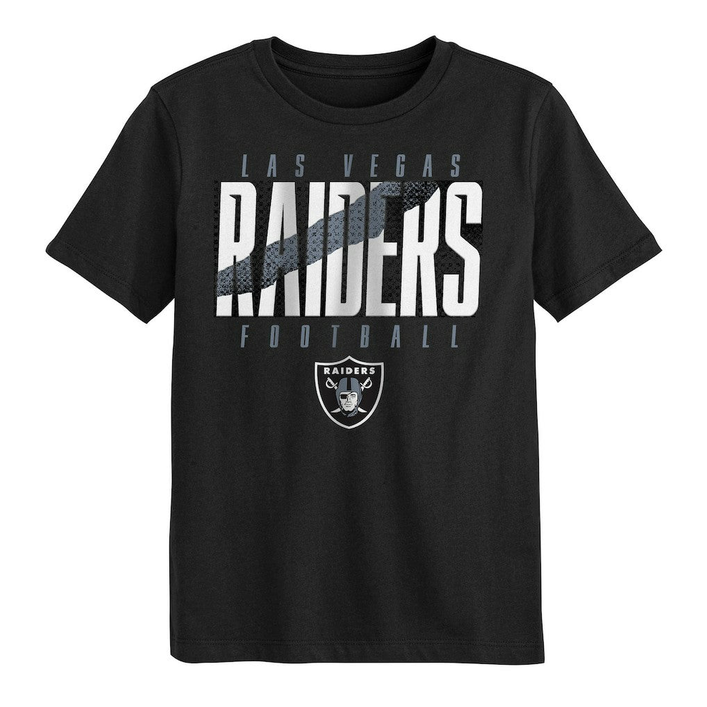 Las Vegas Raiders Outerstuff Preschool Posterize T-Shirt - Black cheap