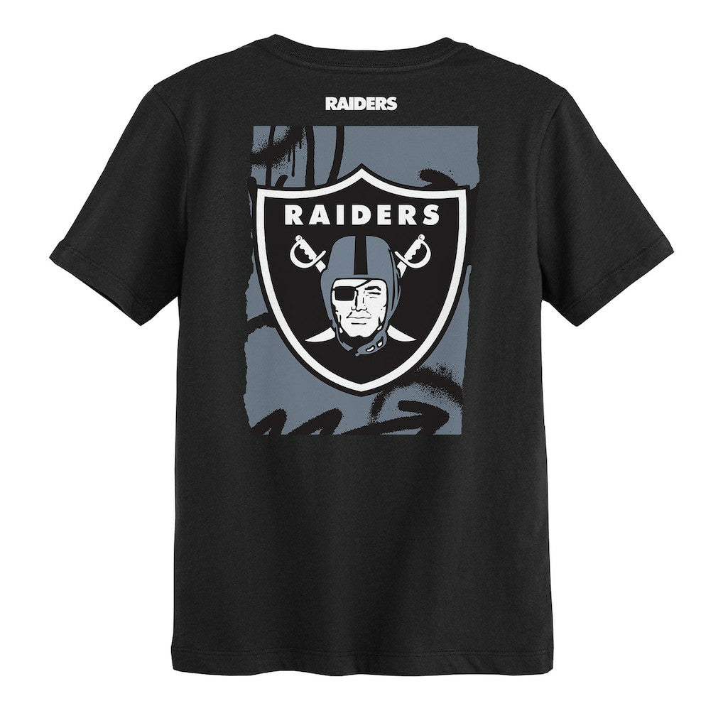 Las Vegas Raiders Outerstuff Preschool Posterize T-Shirt - Black cheap