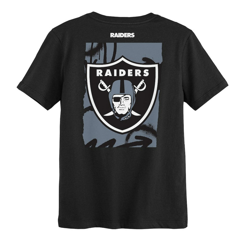 Las Vegas Raiders Outerstuff Preschool Posterize T-Shirt - Black cheap