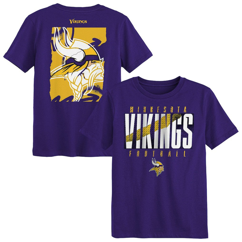 Minnesota Vikings Outerstuff Preschool Posterize T-Shirt - Purple sale