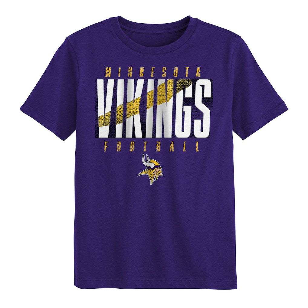 Minnesota Vikings Outerstuff Preschool Posterize T-Shirt - Purple sale