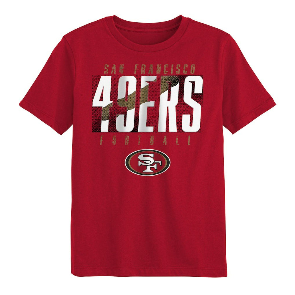 San Francisco 49ers Outerstuff Preschool Posterize T-Shirt - Scarlet on sale